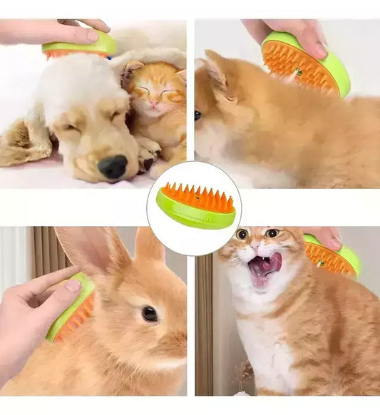 Cepillo Vapor Mascotas